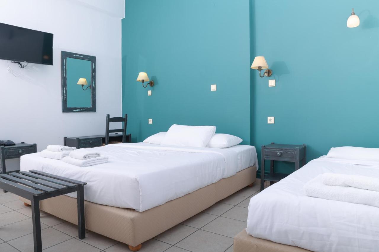 Ikaros Art Hotel Agios Nikolaos  Bagian luar foto