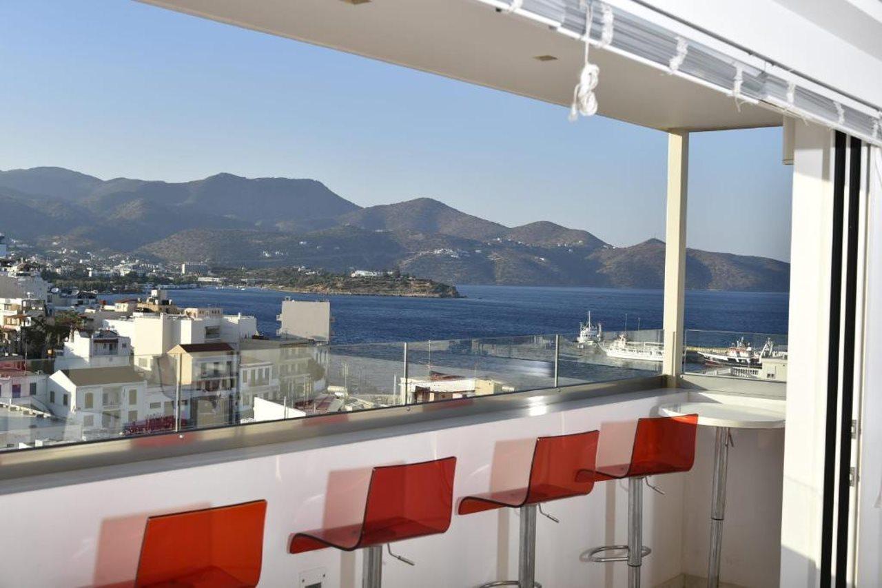 Ikaros Art Hotel Agios Nikolaos  Bagian luar foto